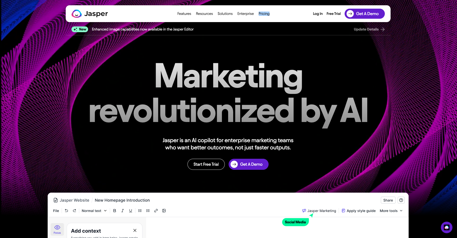 Jasper: Crea Contenuti e Migliora il tuo Marketing